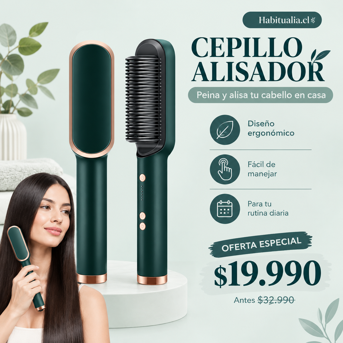 Cepillo alisador