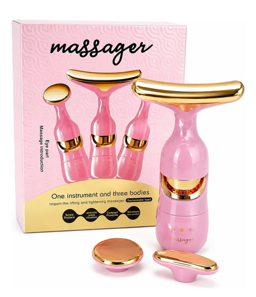 Masajeador de rostro 3 en 1